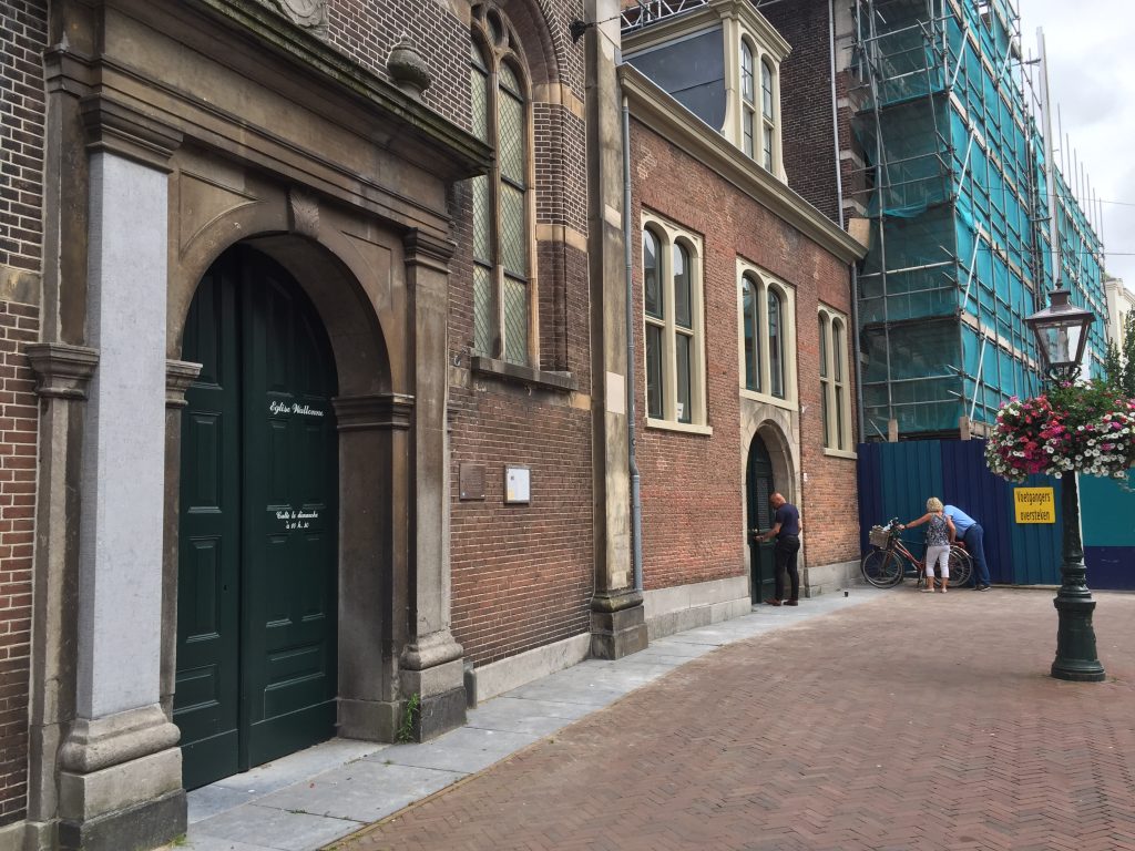 Waalse kerk Breestraat 64 in Leiden